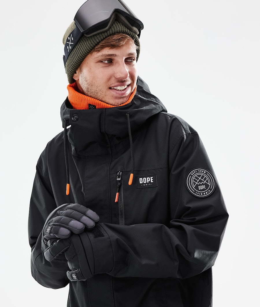 Dope Blizzard Full Zip 2021 Snowboardjacke Herren Schwarz | OF6524387