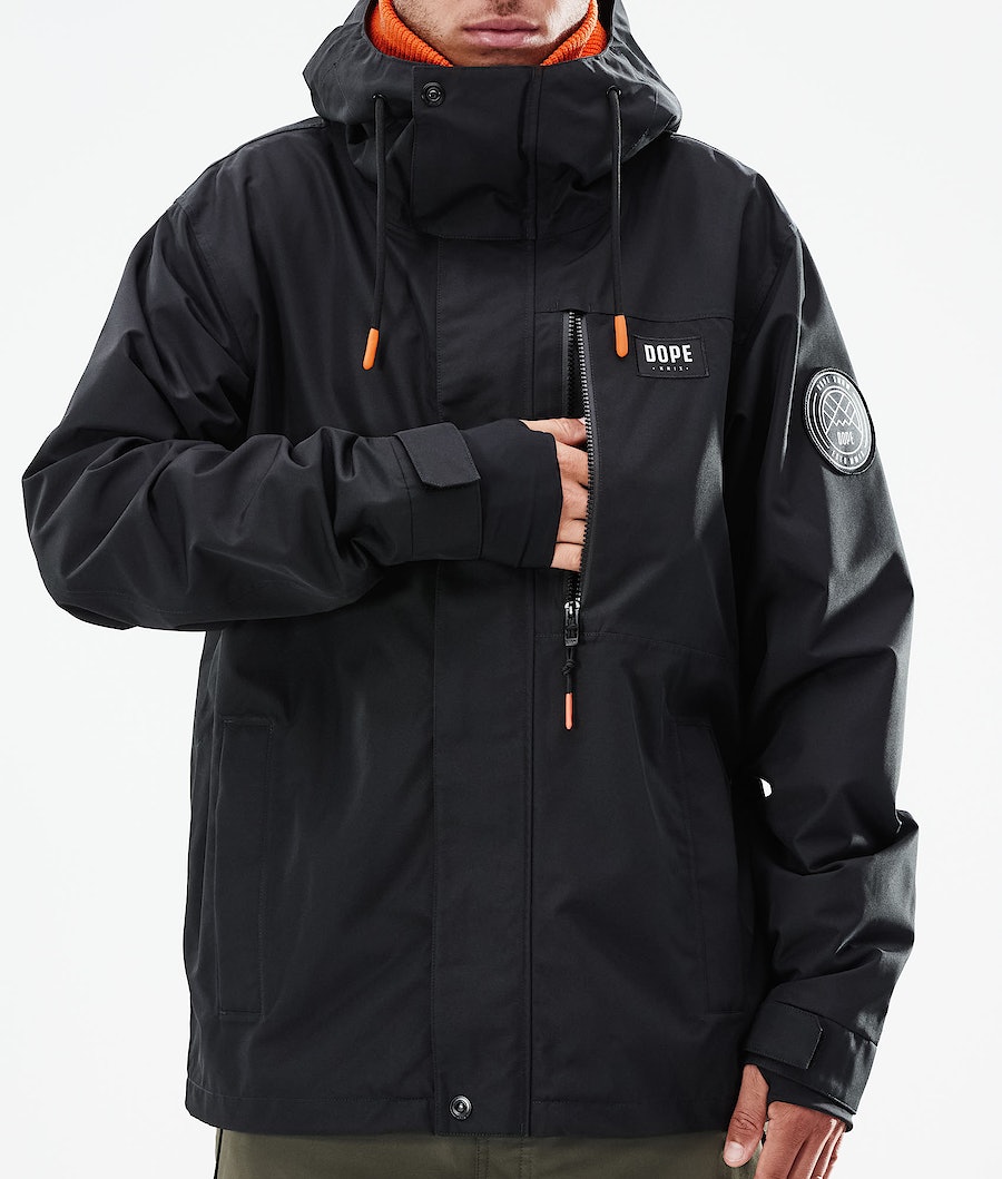 Dope Blizzard Full Zip 2021 Snowboardjacke Herren Schwarz | OF6524387