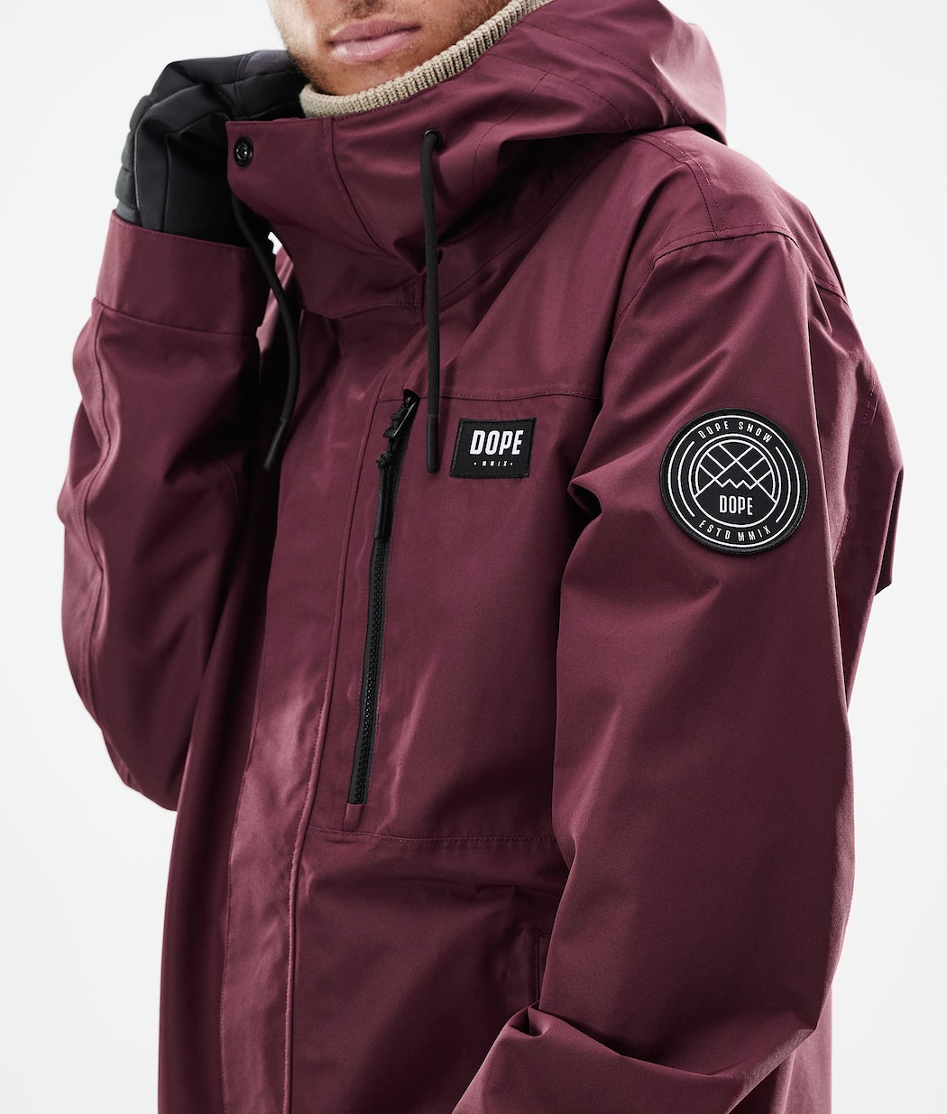 Dope Blizzard Full Zip 2021 Snowboardjacke Herren Bordeaux | YZ2604798