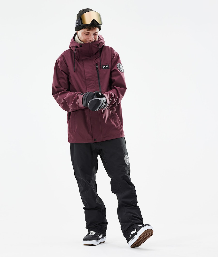 Dope Blizzard Full Zip 2021 Snowboardjacke Herren Bordeaux | YZ2604798