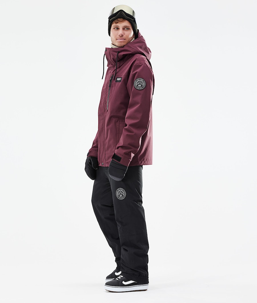 Dope Blizzard Full Zip 2021 Snowboardjacke Herren Bordeaux | YZ2604798
