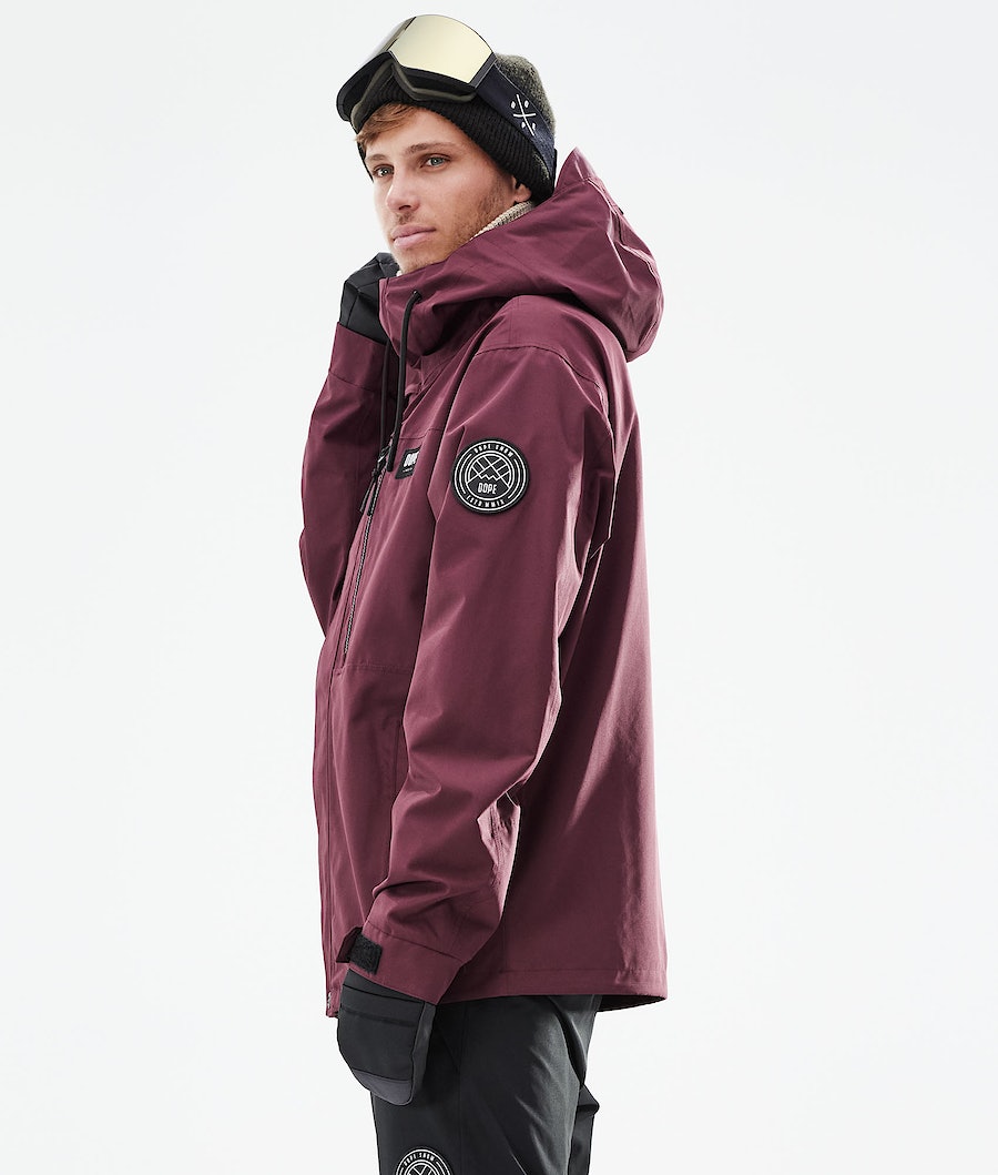 Dope Blizzard Full Zip 2021 Snowboardjacke Herren Bordeaux | YZ2604798