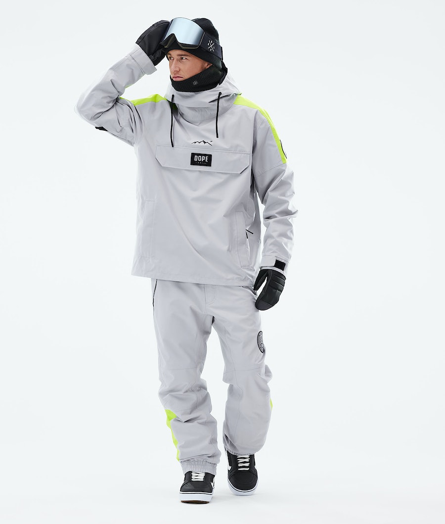 Dope Blizzard LE Snowboardjacke Herren Hellgrau | OD1926850