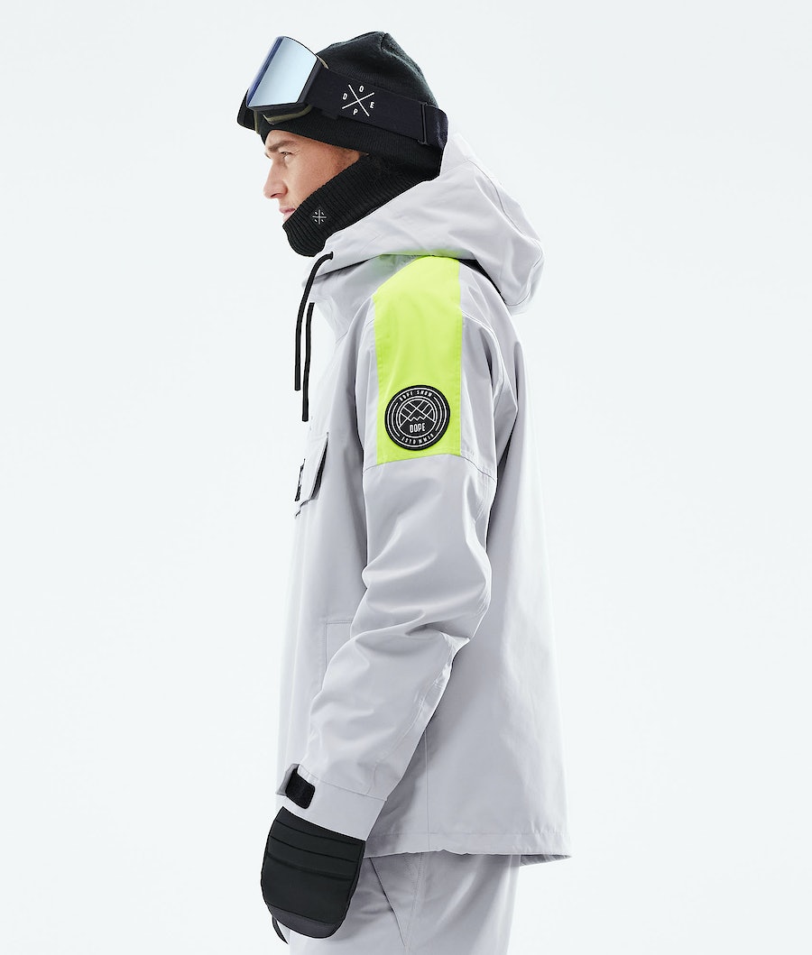 Dope Blizzard LE Snowboardjacke Herren Hellgrau | OD1926850
