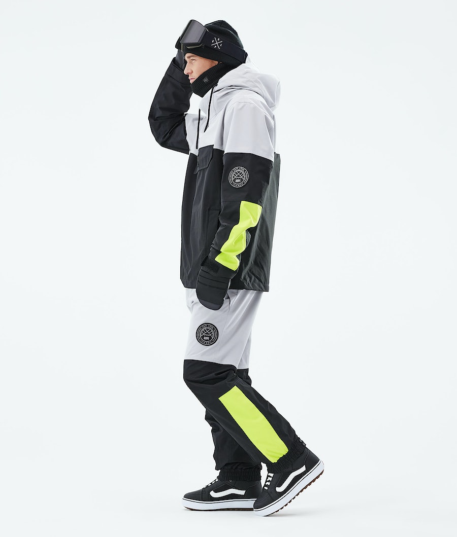 Dope Blizzard LE Snowboardjacke Herren Mehrfarbig Hellgrau | HU6392801