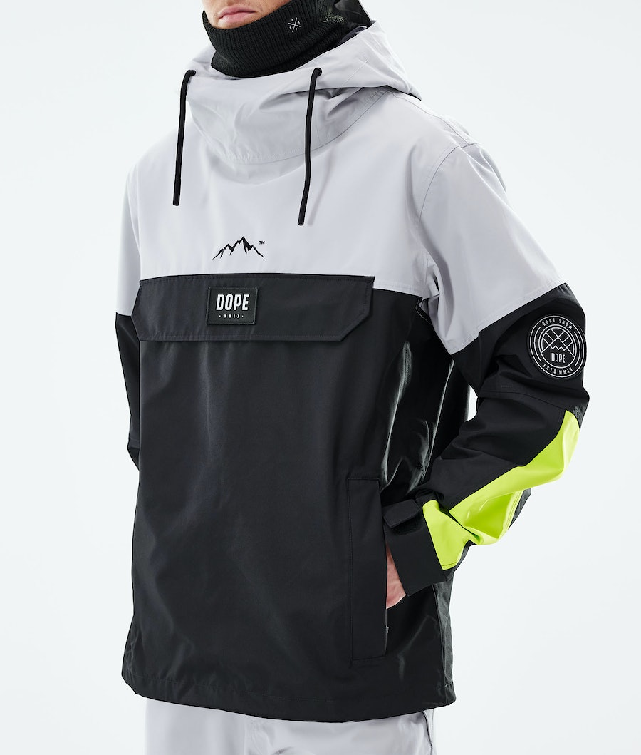 Dope Blizzard LE Snowboardjacke Herren Mehrfarbig Hellgrau | HU6392801