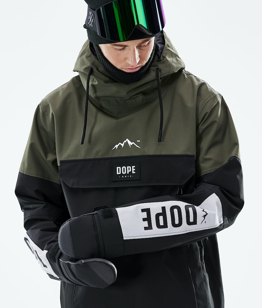 Dope Blizzard LE Snowboardjacke Herren Mehrfarbig Olivgrün Grün | IS5740293