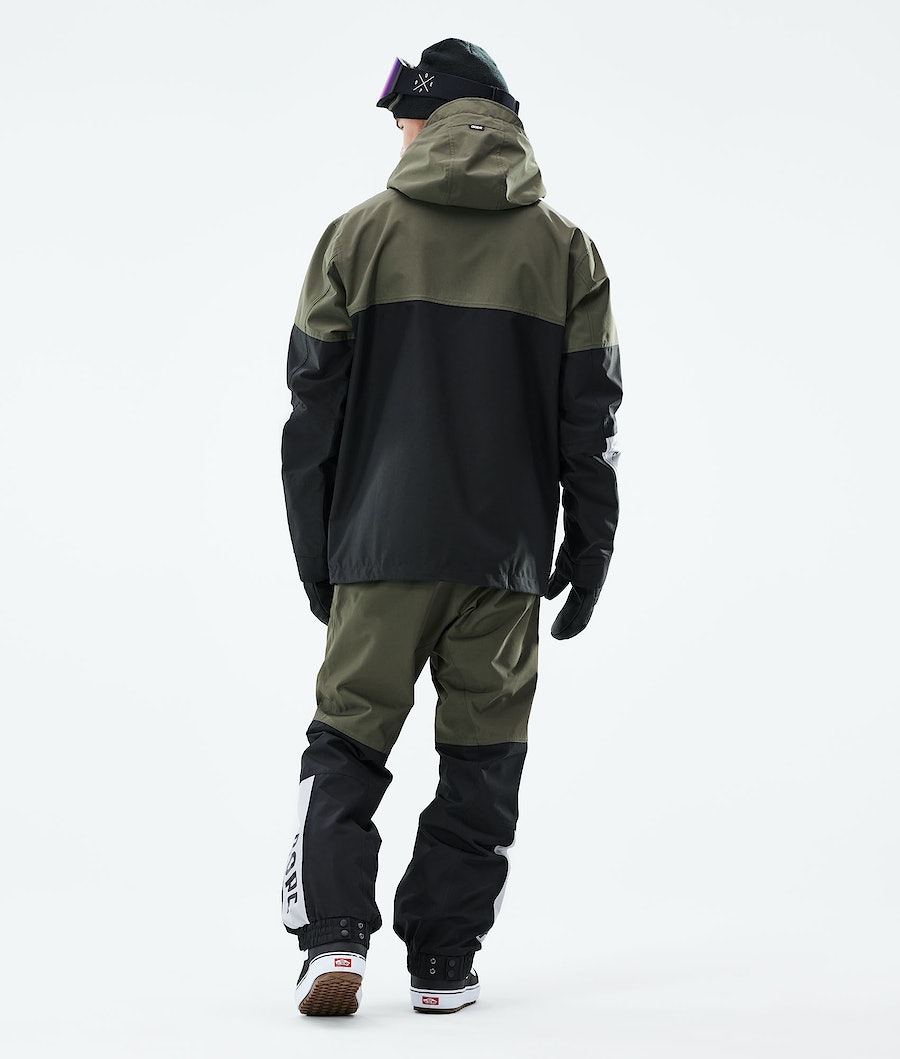 Dope Blizzard LE Snowboardjacke Herren Mehrfarbig Olivgrün Grün | IS5740293