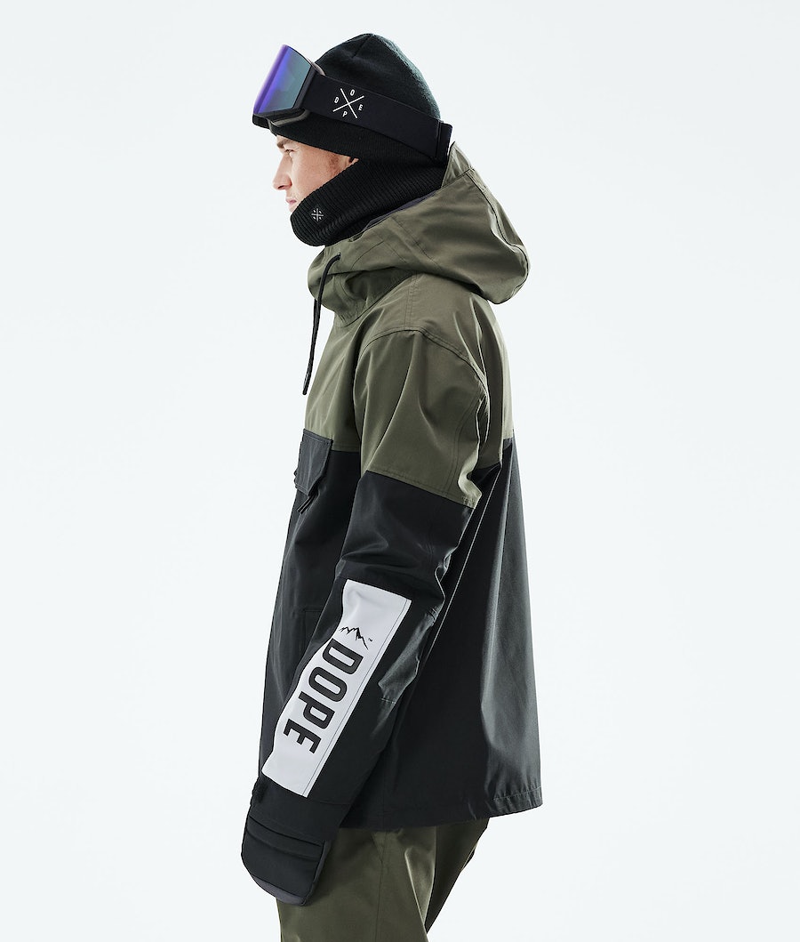 Dope Blizzard LE Snowboardjacke Herren Mehrfarbig Olivgrün Grün | IS5740293