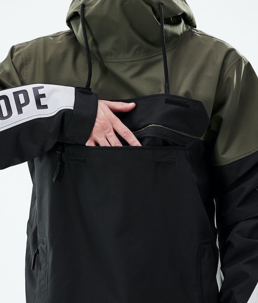 Dope Blizzard LE Snowboardjacke Herren Mehrfarbig Olivgrün Grün | IS5740293