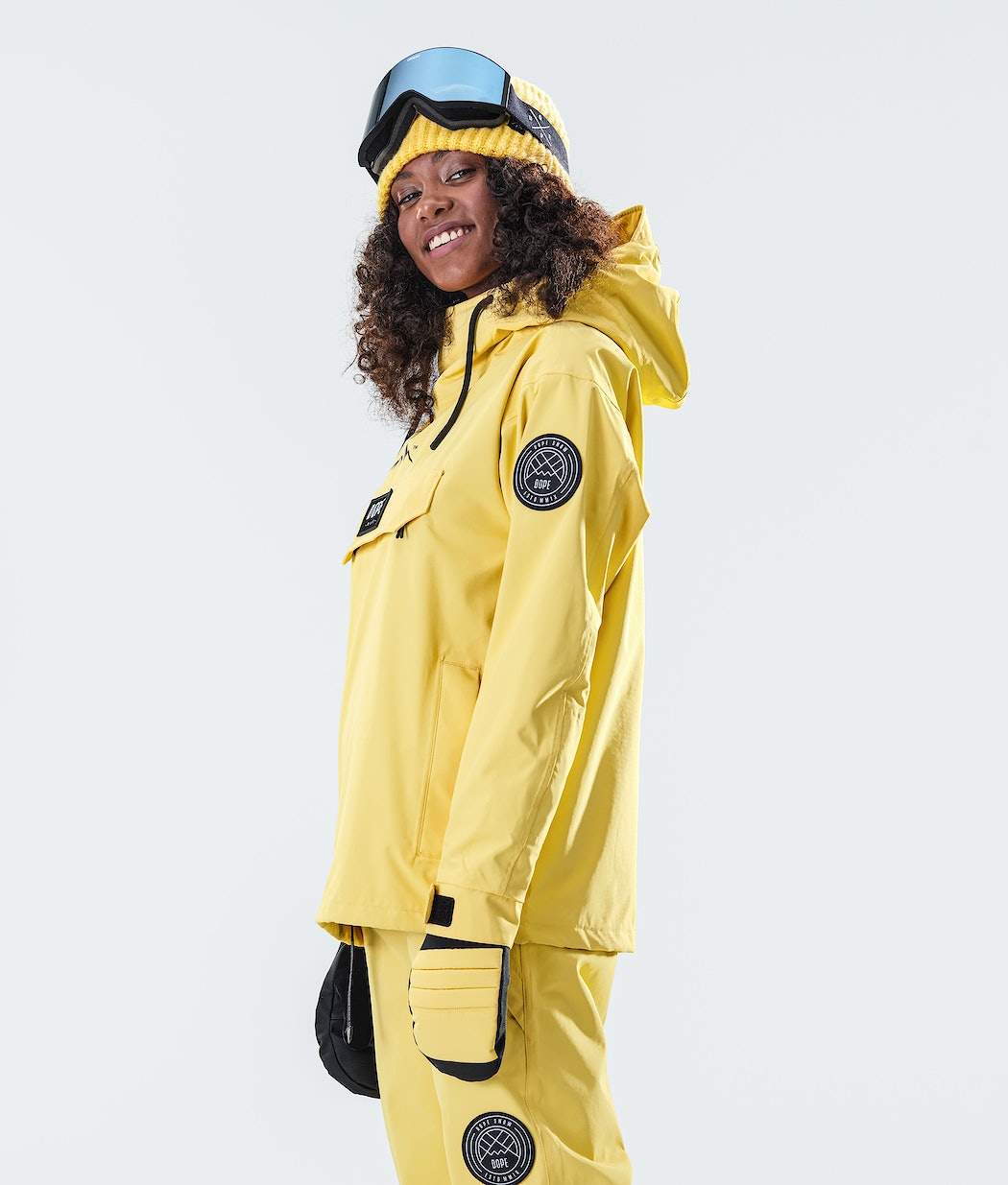 Dope Blizzard PO W 2020 Snowboardjacke Damen Gelb | QP8450921
