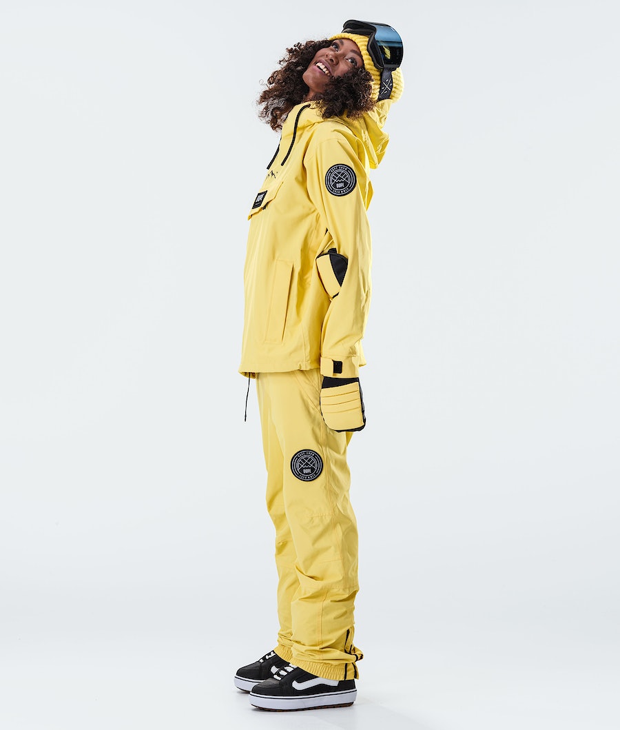 Dope Blizzard PO W 2020 Snowboardjacke Damen Gelb | QP8450921