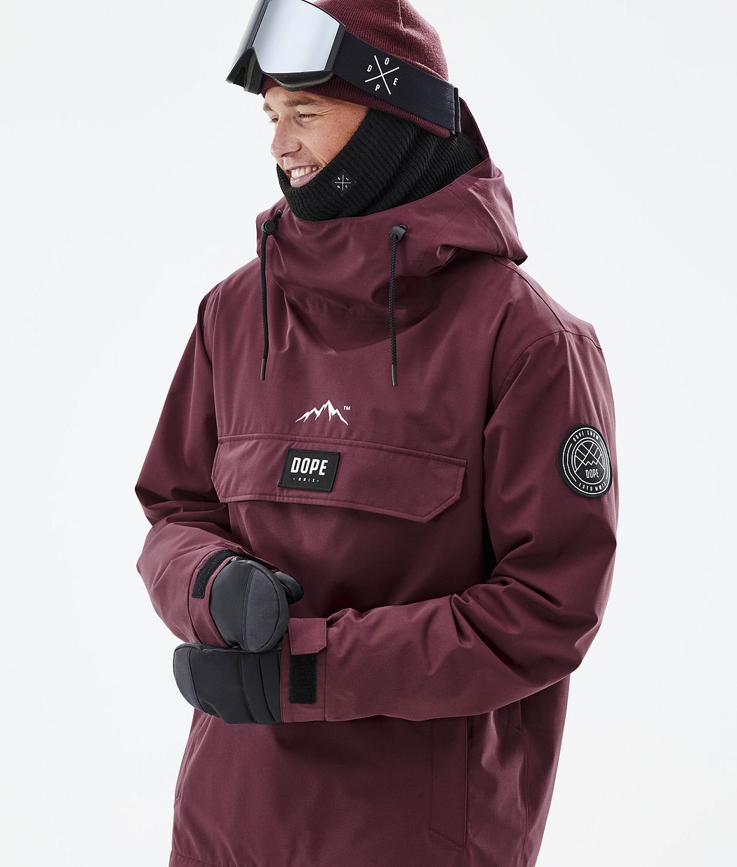 Dope Blizzard Snowboardjacke Herren Bordeaux | OJ9016485