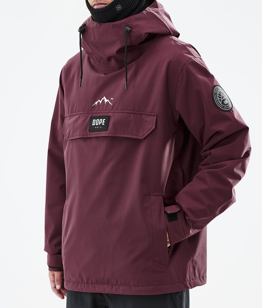 Dope Blizzard Snowboardjacke Herren Bordeaux | OJ9016485