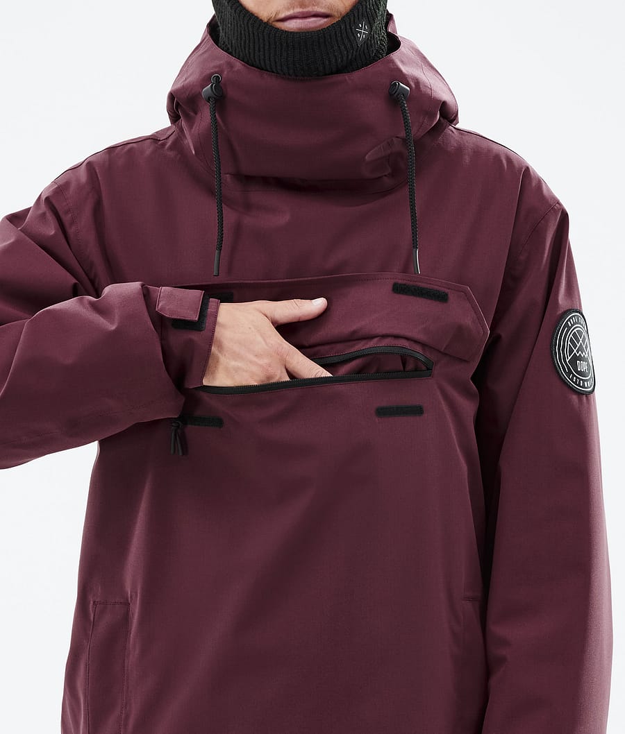 Dope Blizzard Snowboardjacke Herren Bordeaux | OJ9016485