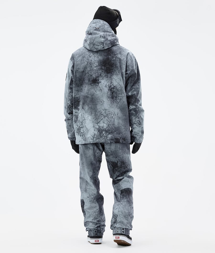 Dope Blizzard Snowboardjacke Herren Grau Blau Schwarz | FV0473182