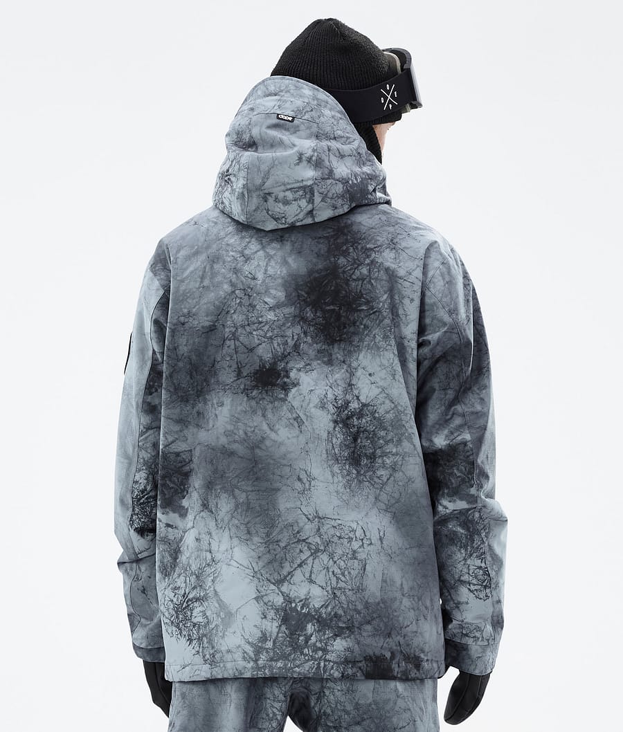 Dope Blizzard Snowboardjacke Herren Grau Blau Schwarz | FV0473182