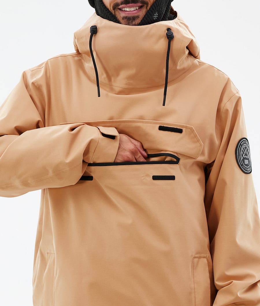 Dope Blizzard Snowboardjacke Herren Khaki Gelb | HE0439671