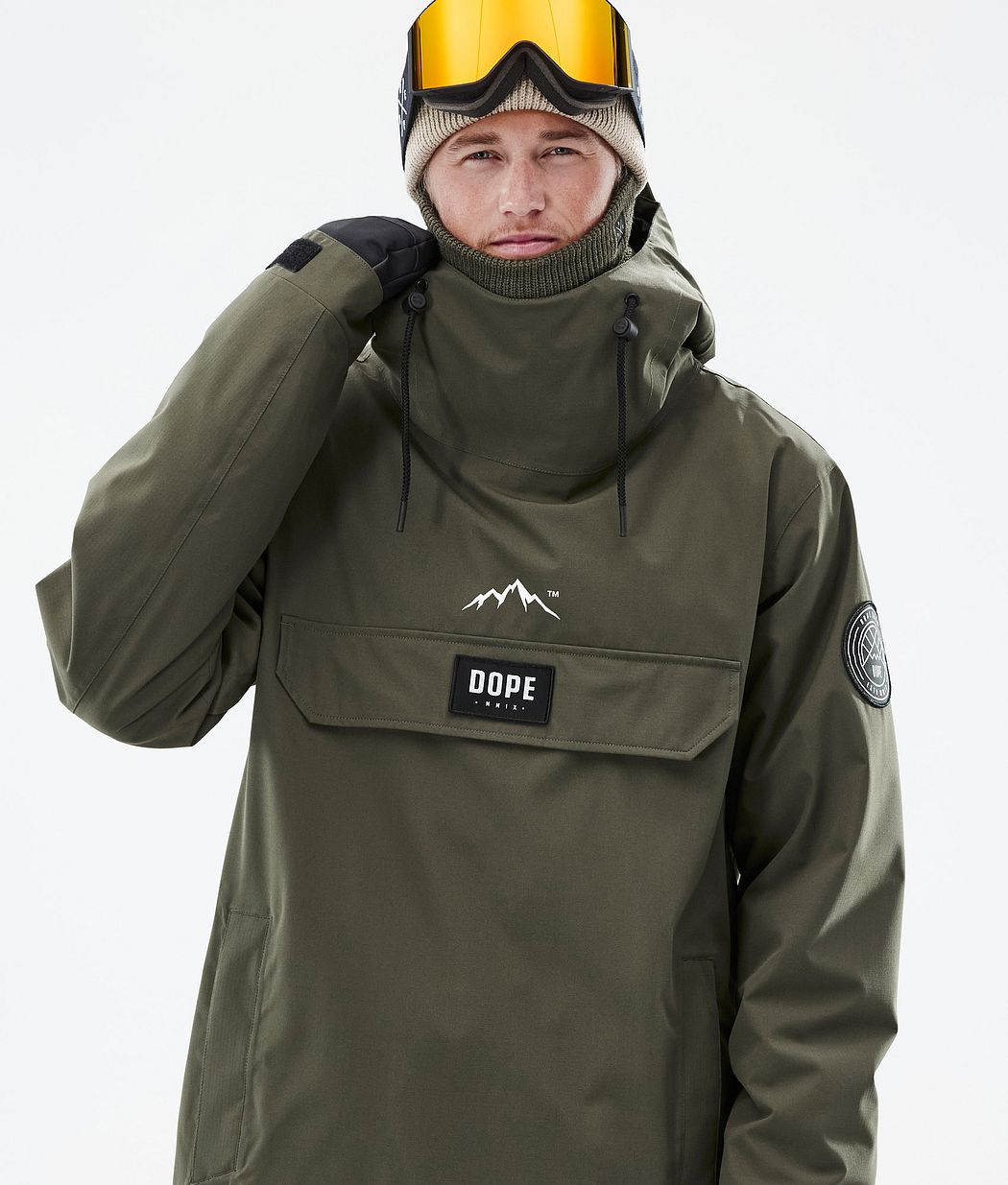Dope Blizzard Snowboardjacke Herren Olivgrün Grün | YG7931842