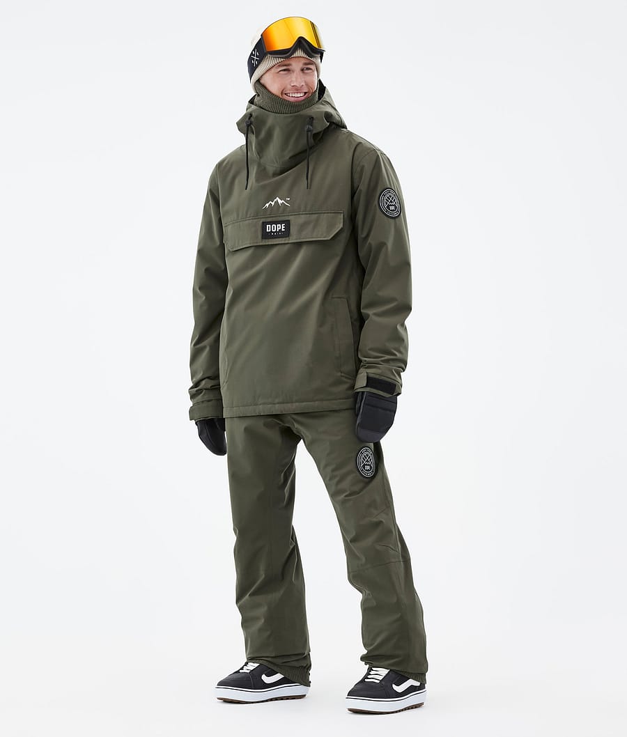 Dope Blizzard Snowboardjacke Herren Olivgrün Grün | YG7931842