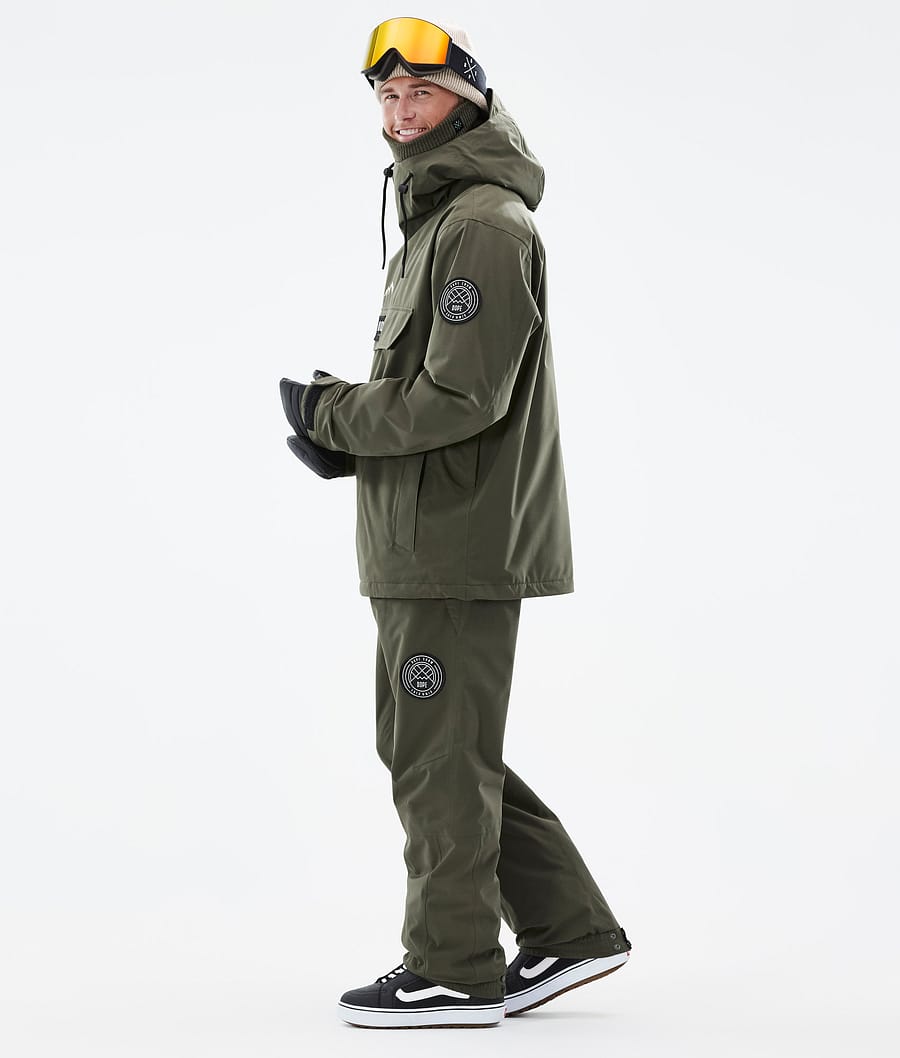 Dope Blizzard Snowboardjacke Herren Olivgrün Grün | YG7931842
