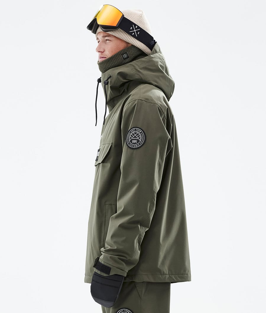 Dope Blizzard Snowboardjacke Herren Olivgrün Grün | YG7931842