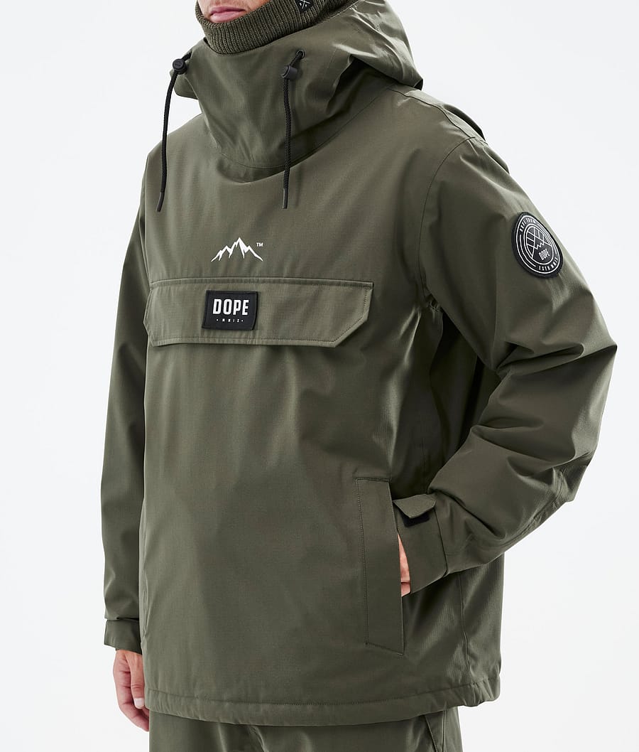 Dope Blizzard Snowboardjacke Herren Olivgrün Grün | YG7931842