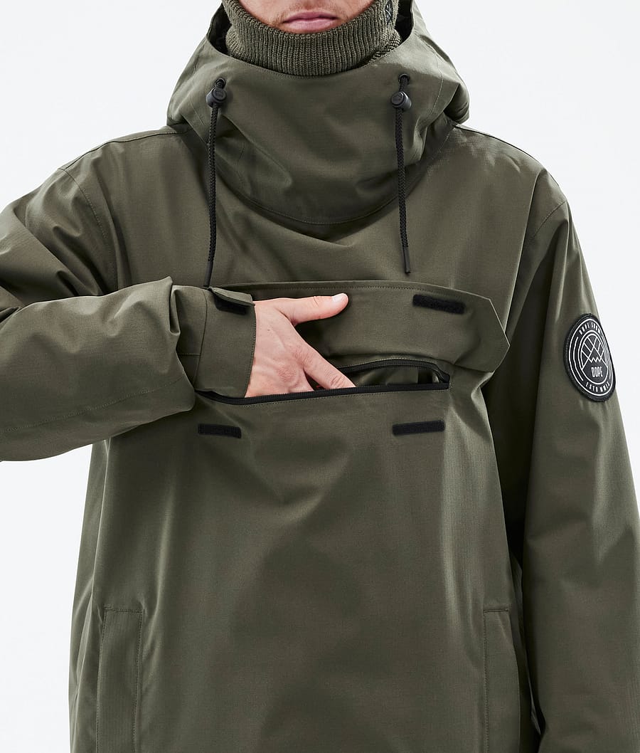 Dope Blizzard Snowboardjacke Herren Olivgrün Grün | YG7931842
