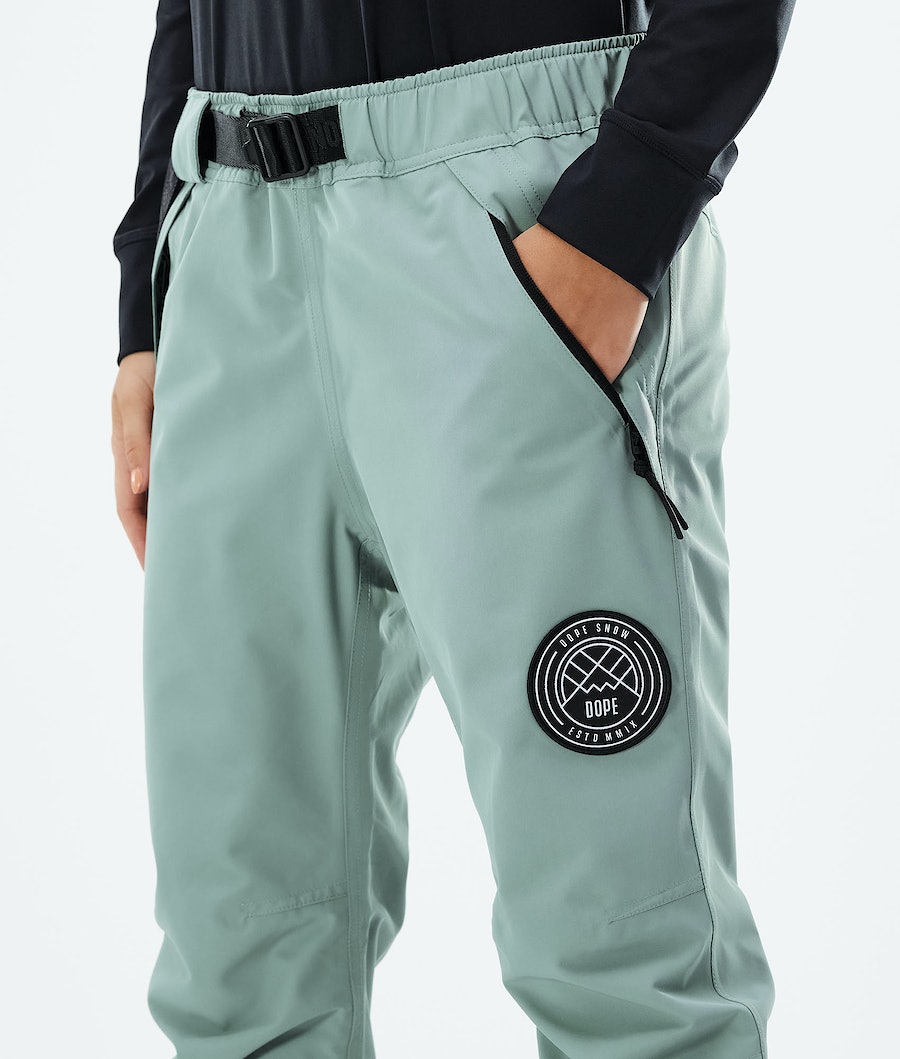 Dope Blizzard W 2021 Snowboardhosen Damen Grün | UQ8451397