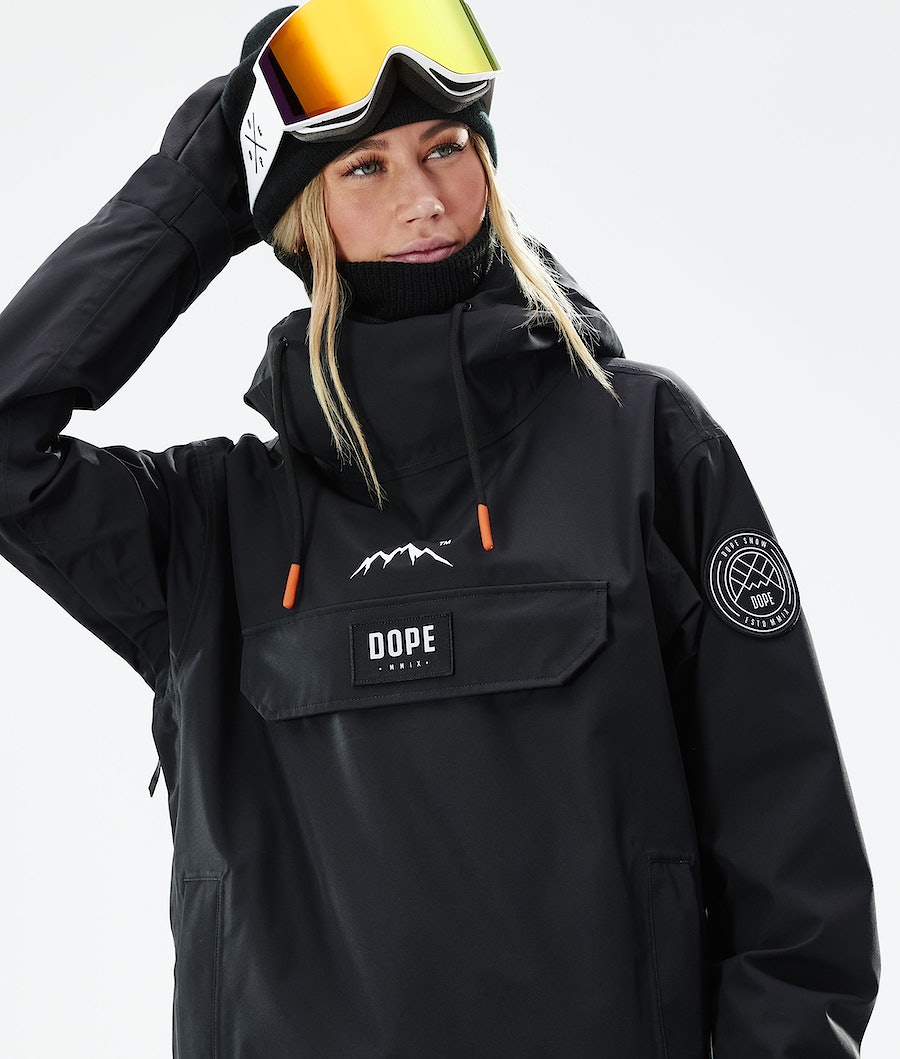 Dope Blizzard W 2021 Snowboardjacke Damen Schwarz | JR6418975