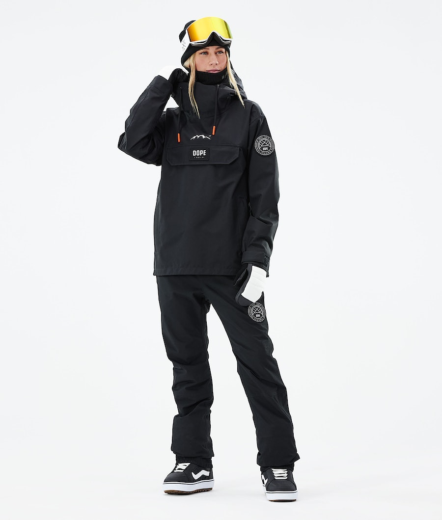 Dope Blizzard W 2021 Snowboardjacke Damen Schwarz | JR6418975