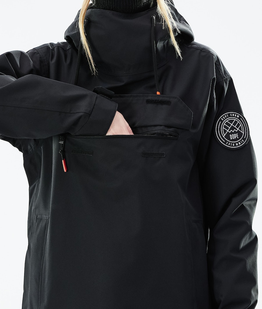 Dope Blizzard W 2021 Snowboardjacke Damen Schwarz | JR6418975