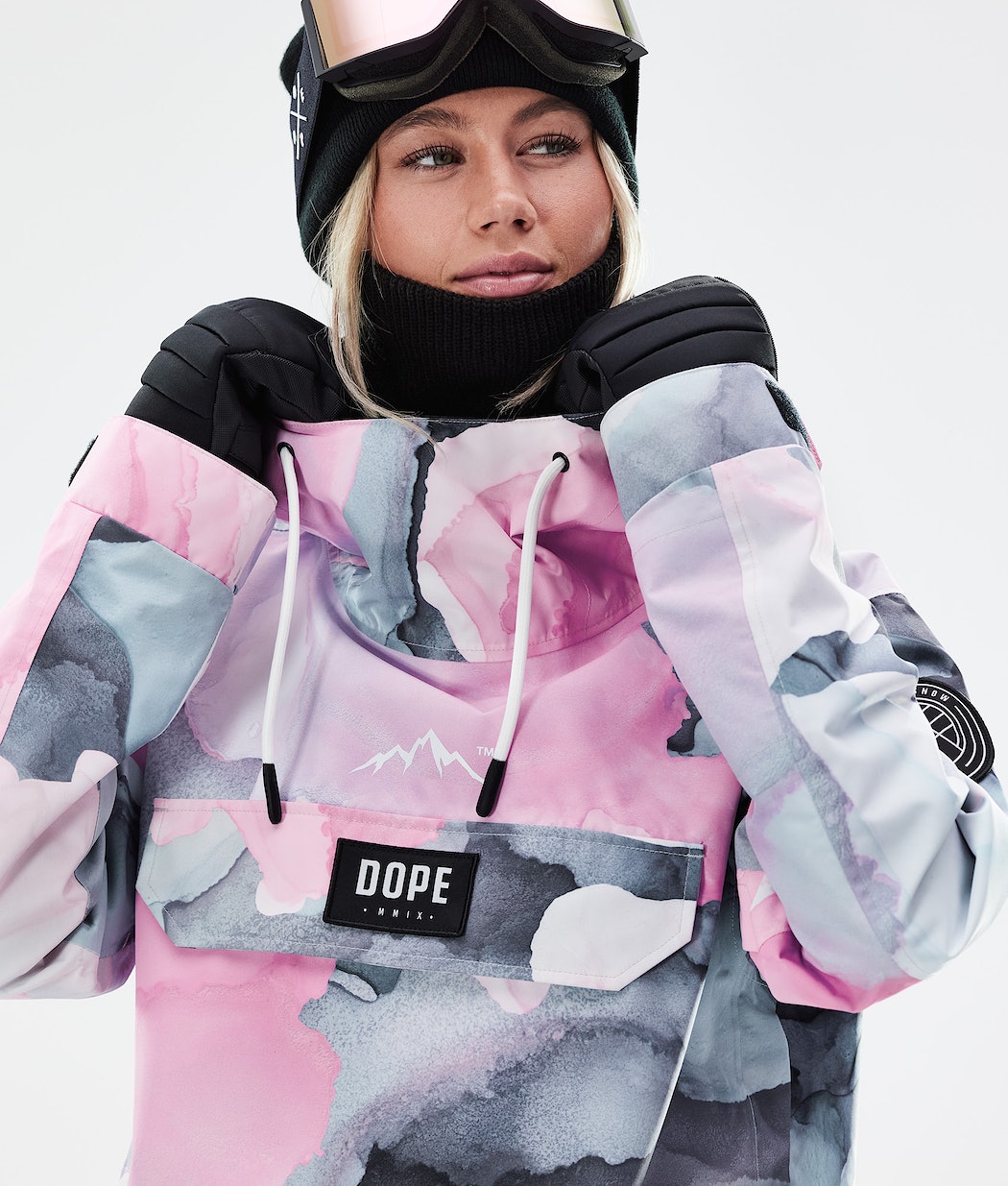 Dope Blizzard W 2021 Snowboardjacke Damen Mehrfarbig Rosa | KV0923578