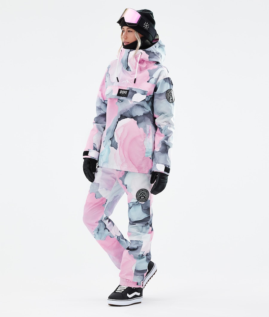 Dope Blizzard W 2021 Snowboardjacke Damen Mehrfarbig Rosa | KV0923578