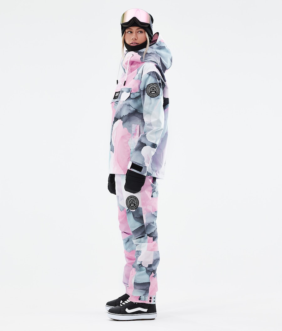 Dope Blizzard W 2021 Snowboardjacke Damen Mehrfarbig Rosa | KV0923578
