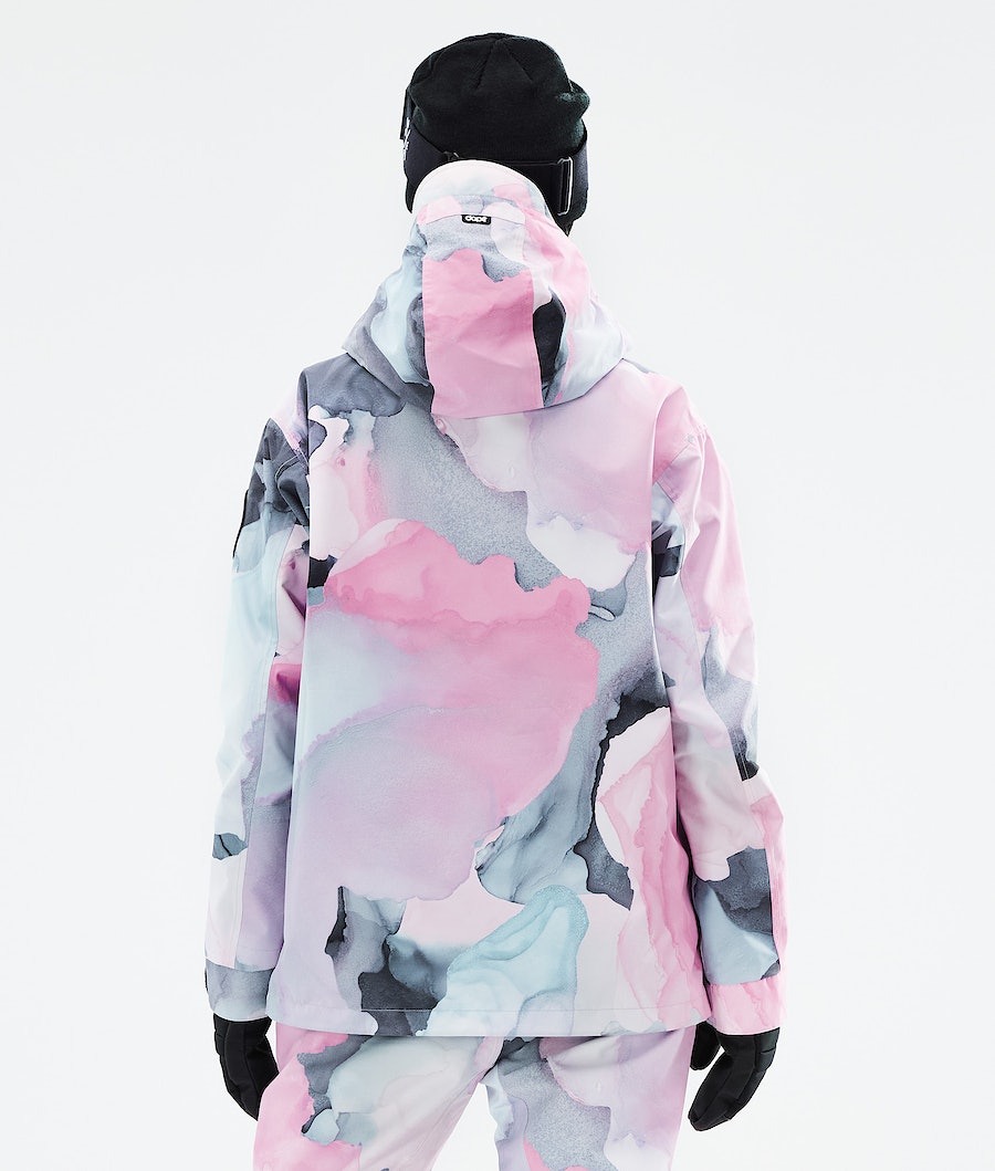 Dope Blizzard W 2021 Snowboardjacke Damen Mehrfarbig Rosa | KV0923578