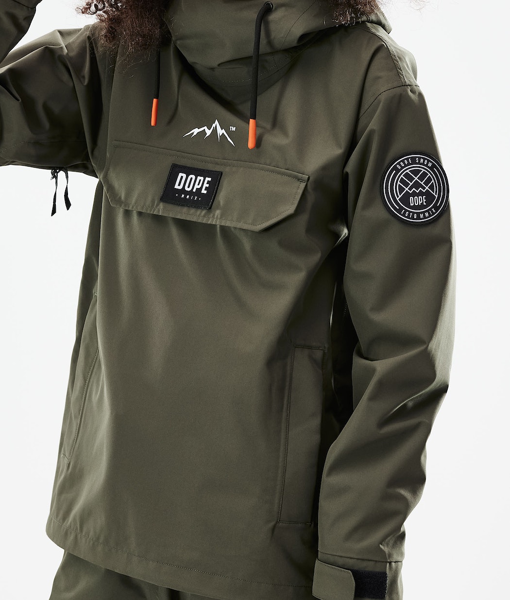 Dope Blizzard W 2021 Snowboardjacke Damen Olivgrün Grün | OY2718954