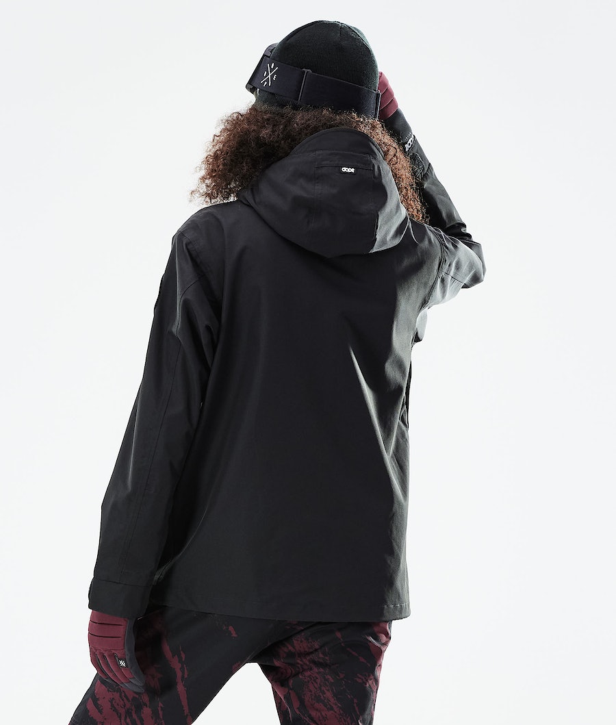 Dope Blizzard W Full Zip 2021 Snowboardjacke Damen Schwarz | LZ3472915