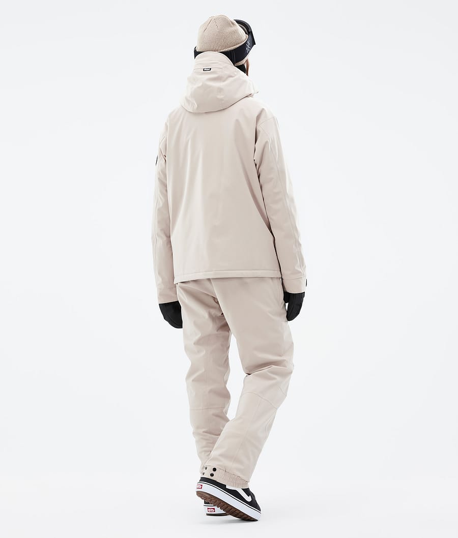 Dope Blizzard W Full Zip Snowboardjacke Damen Braun | BF6352980
