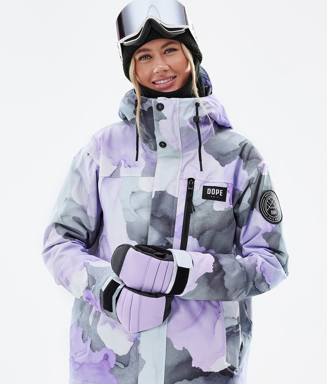 Dope Blizzard W Full Zip Snowboardjacke Damen Lila | RS4276358