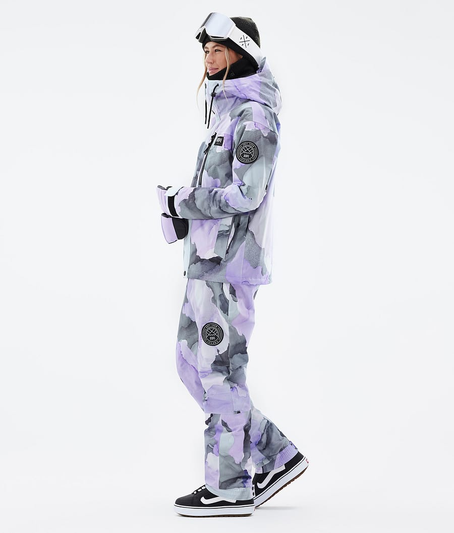Dope Blizzard W Full Zip Snowboardjacke Damen Lila | RS4276358