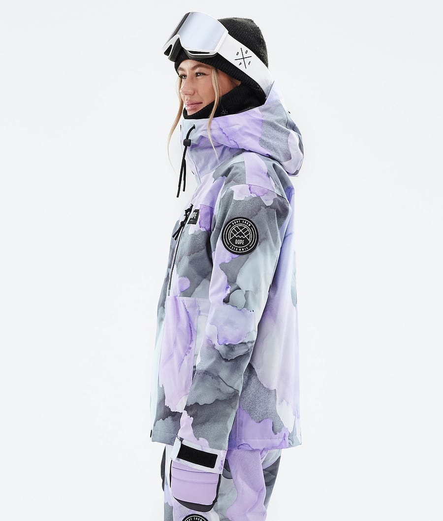 Dope Blizzard W Full Zip Snowboardjacke Damen Lila | RS4276358