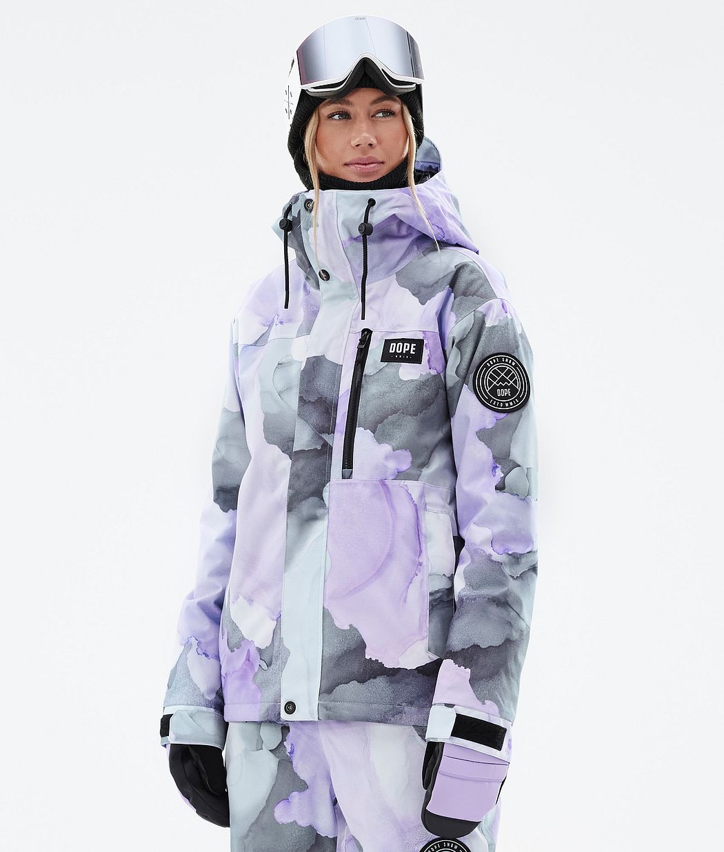 Dope Blizzard W Full Zip Snowboardjacke Damen Lila | RS4276358