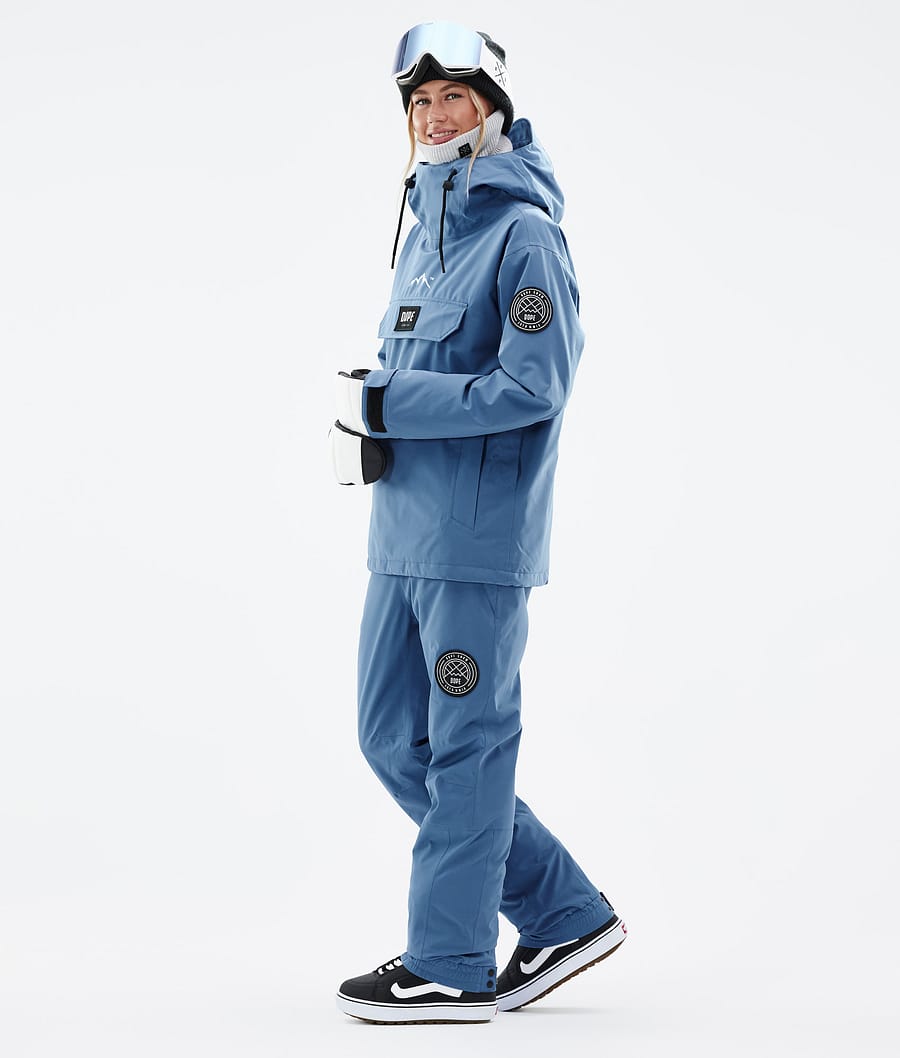 Dope Blizzard W Snowboardjacke Damen Blau Grau | BY6793510