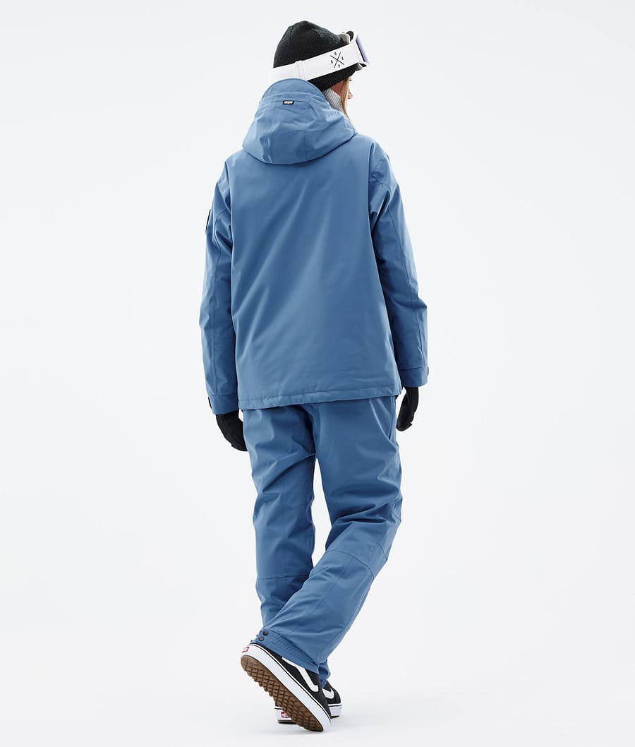 Dope Blizzard W Snowboardjacke Damen Blau Grau | BY6793510