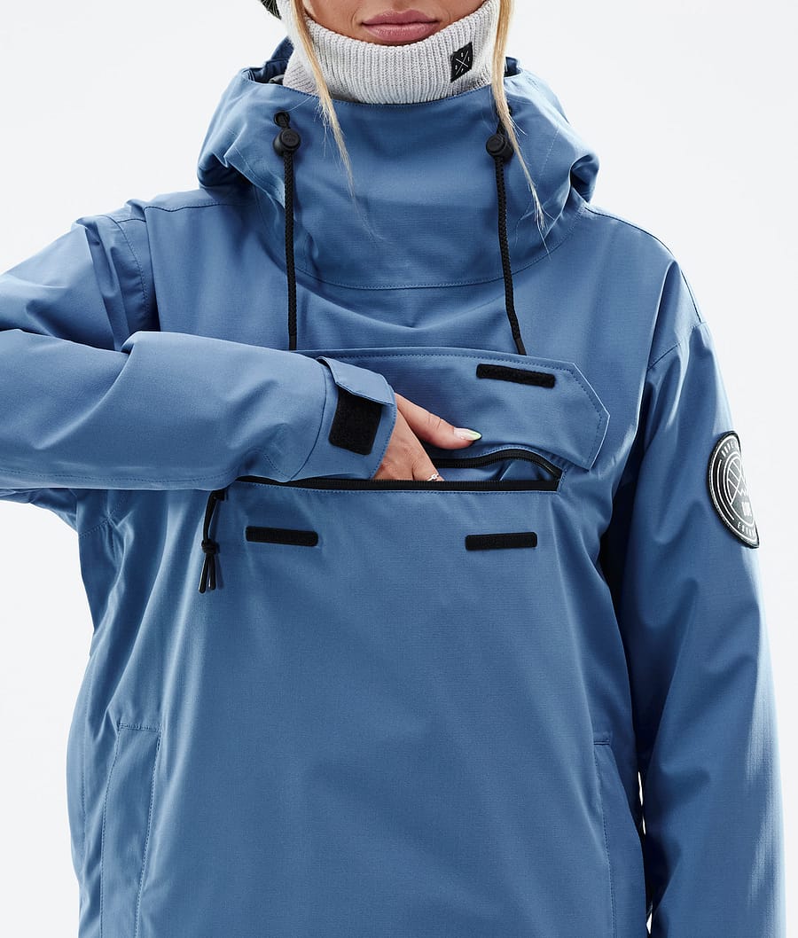 Dope Blizzard W Snowboardjacke Damen Blau Grau | BY6793510