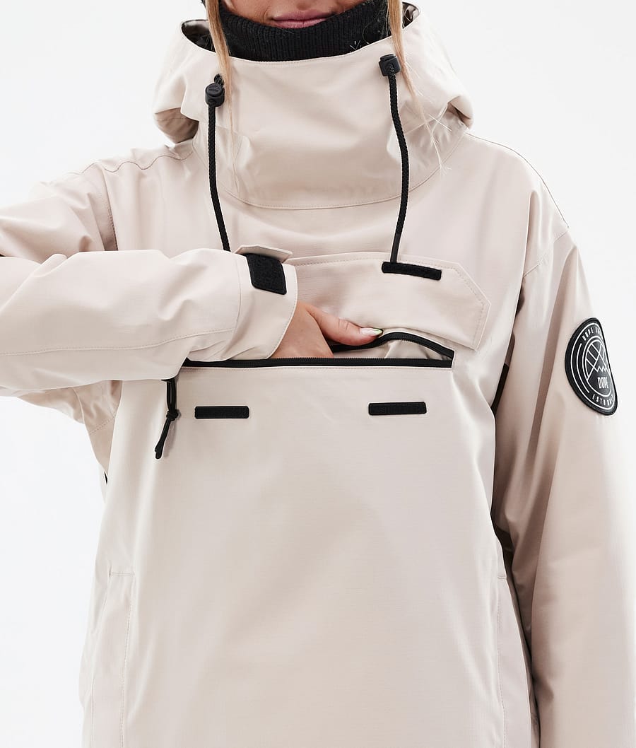 Dope Blizzard W Snowboardjacke Damen Braun | MC2783140
