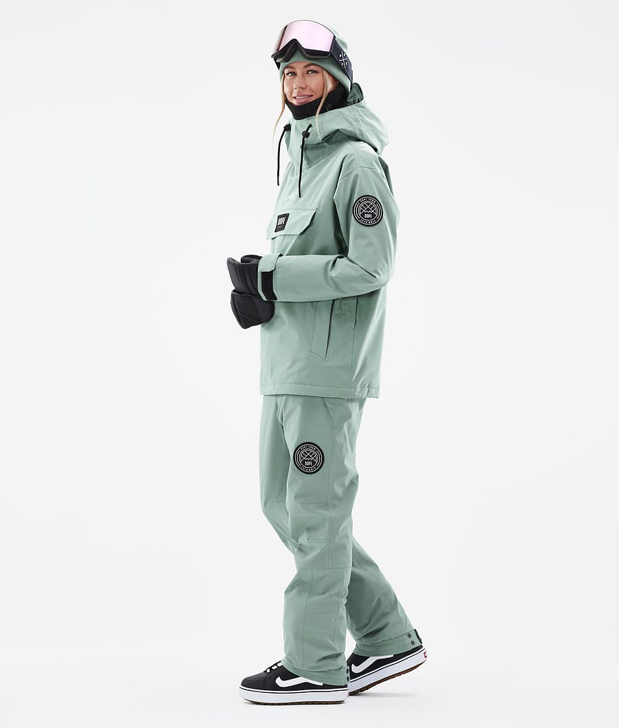 Dope Blizzard W Snowboardjacke Damen Grün | JF9510348