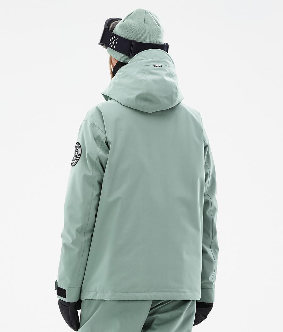 Dope Blizzard W Snowboardjacke Damen Grün | JF9510348
