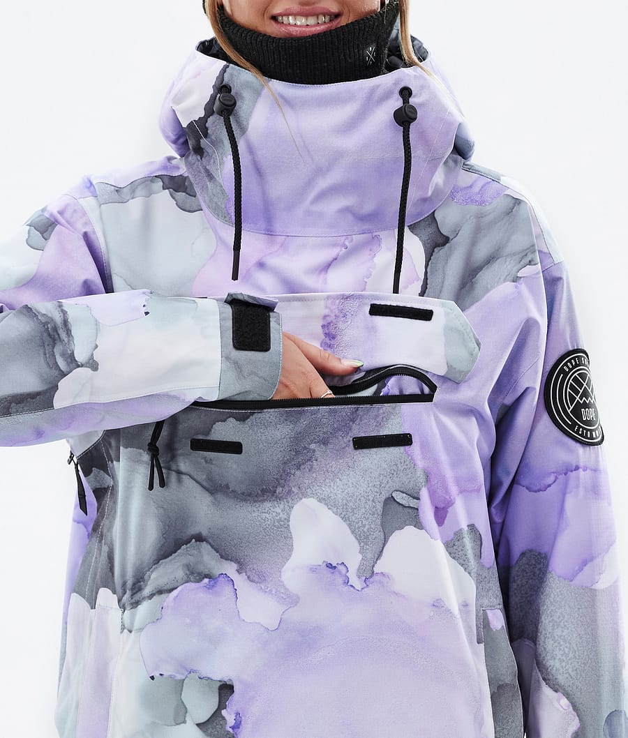 Dope Blizzard W Snowboardjacke Damen Lila | AQ7849316